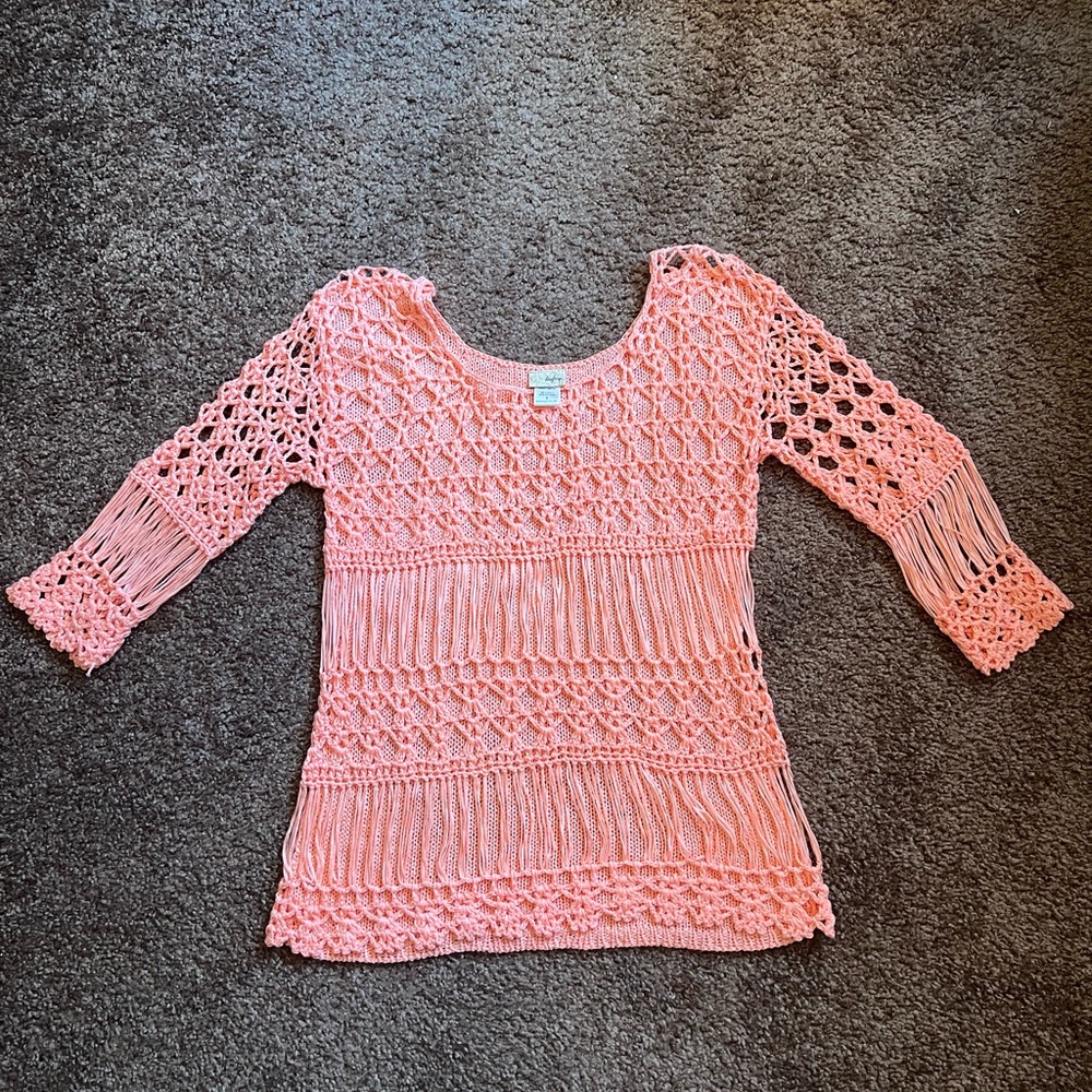 Daytrip sweater. Super cute Peach color